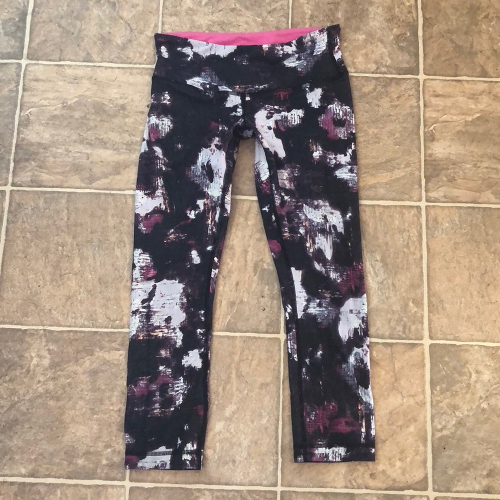 Lululemon Crop Leggings Tights 6